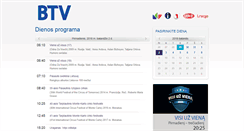Desktop Screenshot of btv.lt