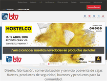 Tablet Screenshot of btv.es